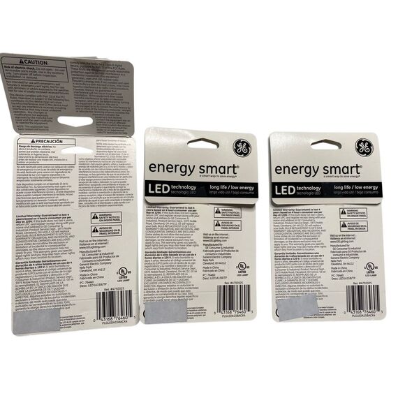 GE Energy Smart LED Party Bulbs Blue 1W Medium Base 12000hrs Pack Of 3 Home - Picture 2 of 5